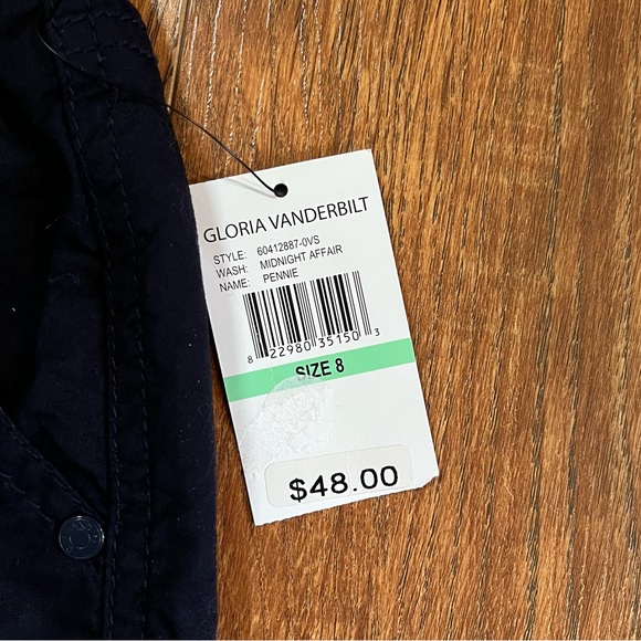 Women's Gloria Vanderbilt Skort/ Sport Skirt Black, Size 8, Brand New with Tags - Picture 3 of 8